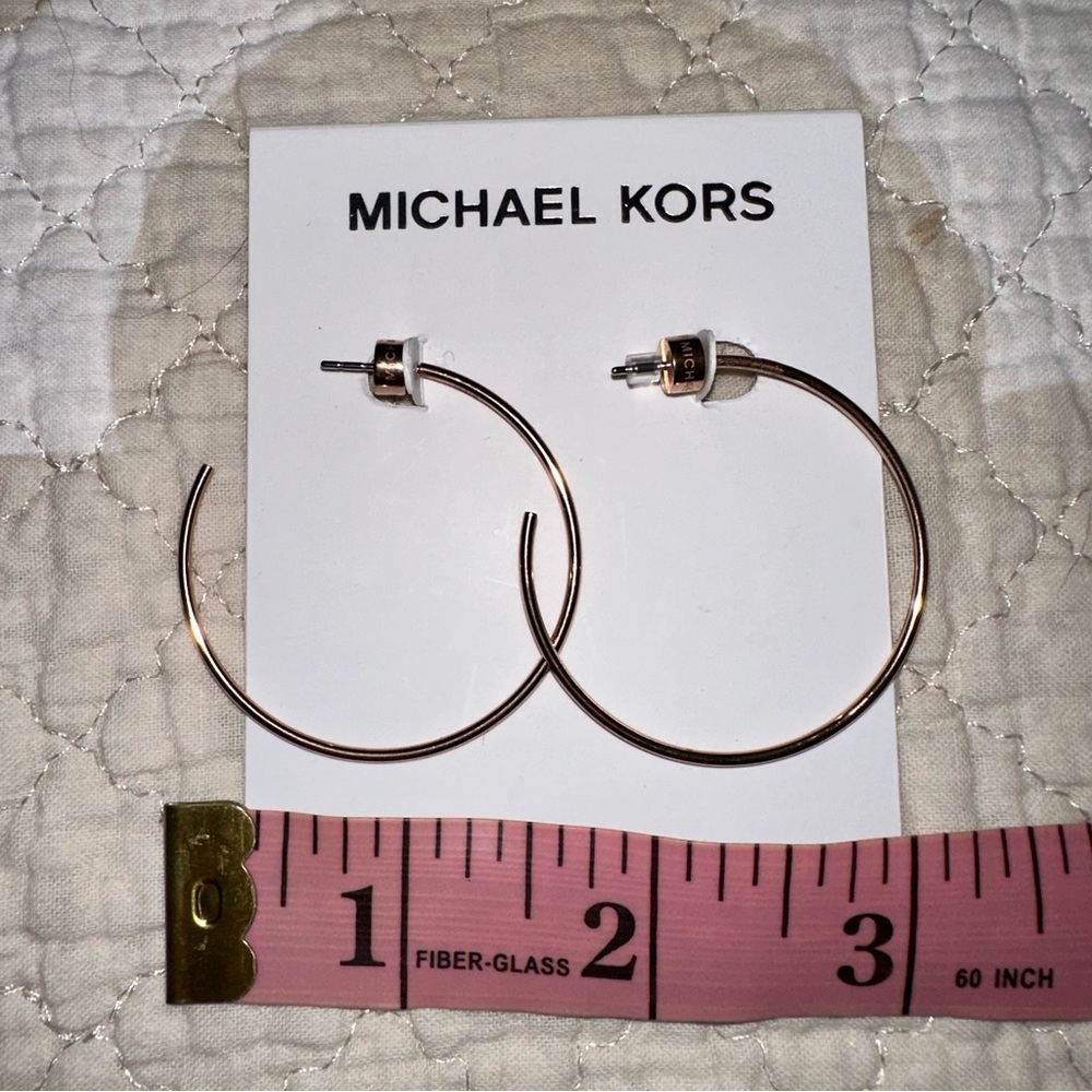 MICHAEL KORS Hoop Earrings - Picture 4 of 8